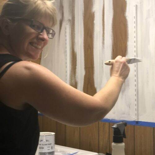 Create with Cynthia, cynthia nessel, laundry room makeover, laundry room make-over, laundry room make over, home right, Refresh Your Walls Today, PaintStick EZ-Twist, annie sloan paint