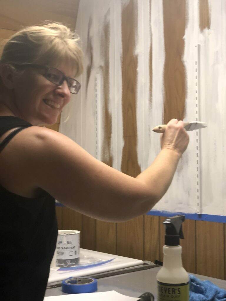 Create with Cynthia, cynthia nessel, laundry room makeover, laundry room make-over, laundry room make over, home right, Refresh Your Walls Today,  PaintStick EZ-Twist, annie sloan paint