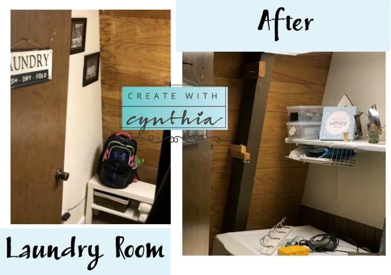 Create with Cynthia, cynthia nessel, laundry room makeover, laundry room make-over, laundry room make over, home right, Refresh Your Walls Today,  PaintStick EZ-Twist, annie sloan paint