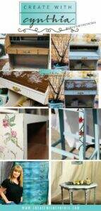 create with cynthia, cynthia nessel, iron orchid design, diy paint, debis design diary, painted furniture, decor transfer, home decor, refurbished furniture, upcycled furniture