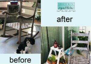 diy paint, debi's design diary paint, create with cynthia, cynthia nessel, diy paint, rocking chair makeover, bad date, dating, furniture makeover, diy, home decor, farmhouse, farmstyle, chair makeover, rocking chair, northern california, makeover