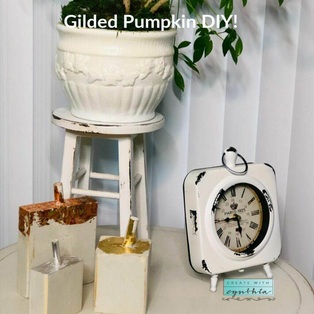 Gilded Pumpkin DIY on the Weekly Round Up.