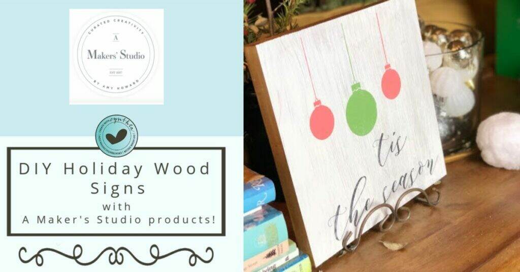 create with cynthia, cynthia nessel, weekly round up, diy holiday signs, a makers studio, weekly round up