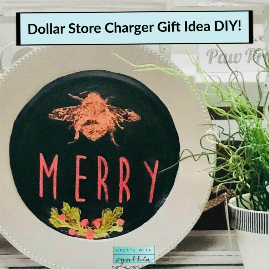 Dollar Store Charger Gift Idea DIY on the Weekly Round Up.