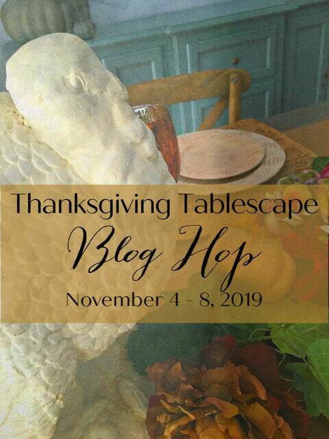 Thanksgiving Tablescape Blog Hop on the Weekly Round Up.