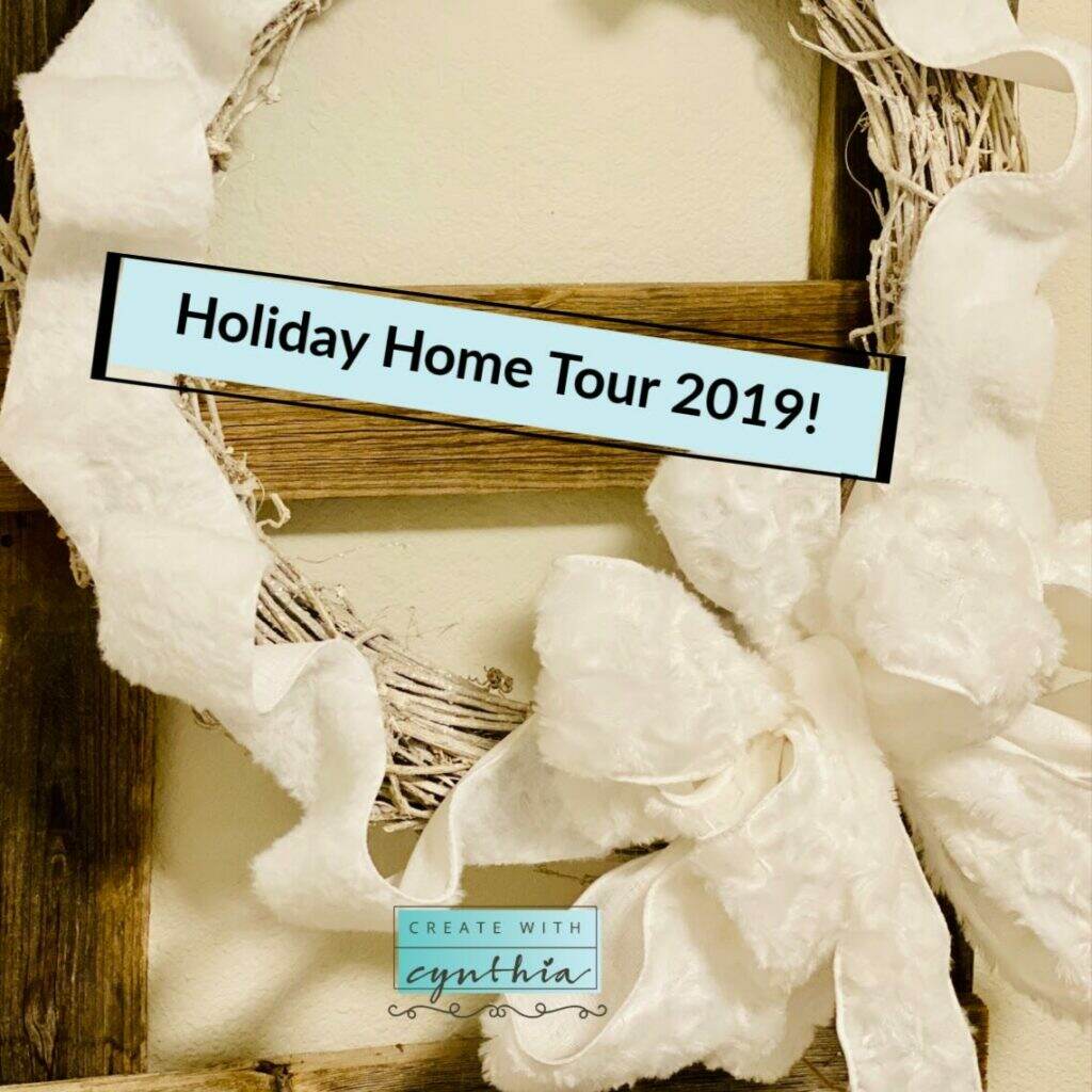 Holiday Home Tour 2019 on the Weekly Round Up.