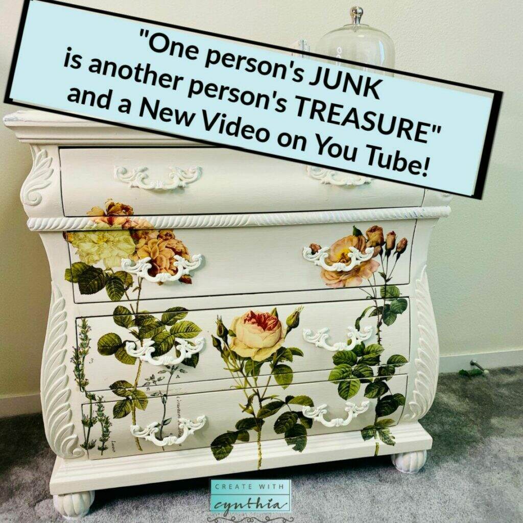 One's person's junk is another person's treasure on the Weekly Round Up.