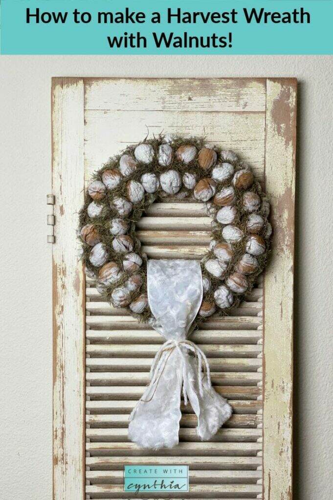 How to make a Harvest Wreath.