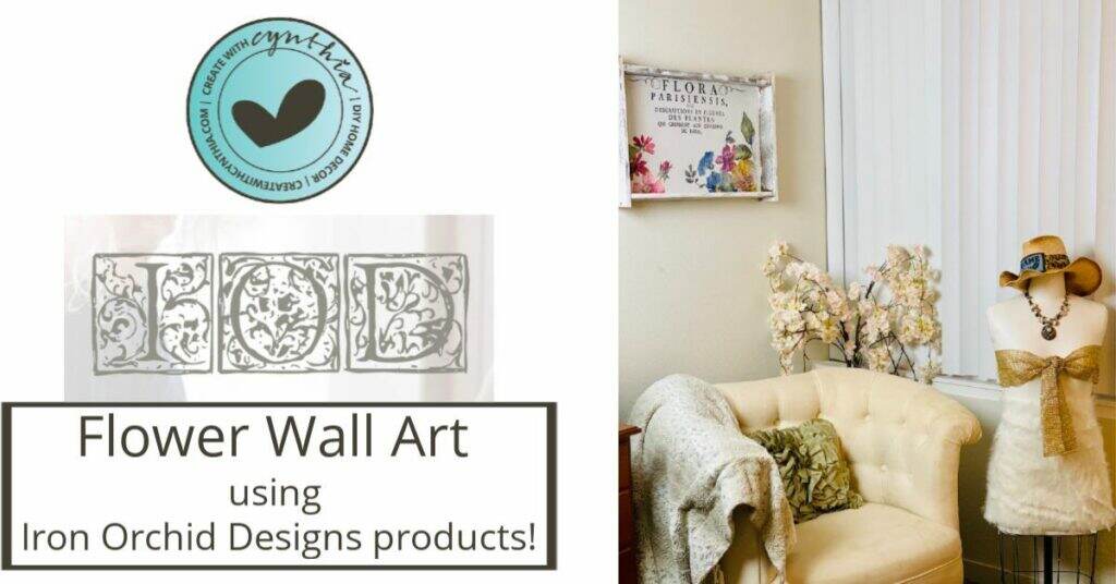 Flower Wall Art on Weekly Round Up Edition #33.