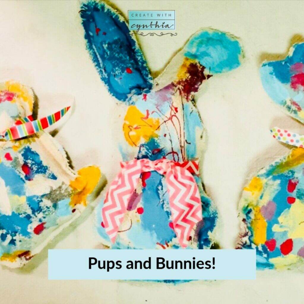 Pups and Bunnies on Weekly Round Up!