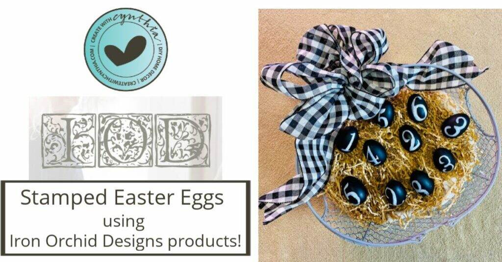 Stamped Easter Eggs on Weekly Round Up Edition #33.