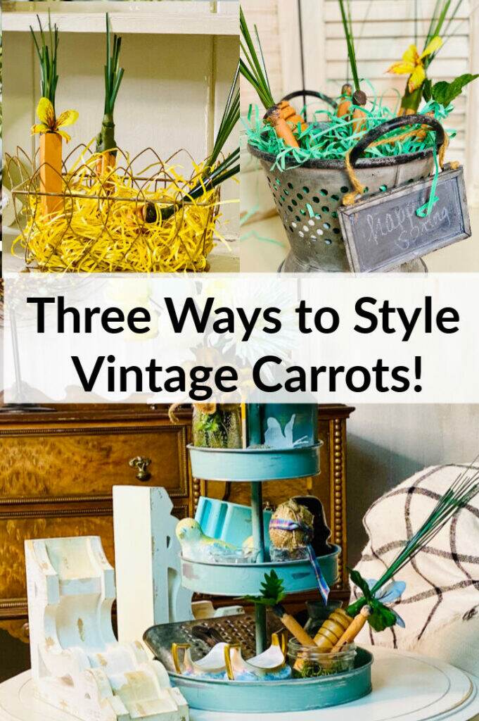 Three Ways to style vintage carrots on Weekly Round Edition #33.