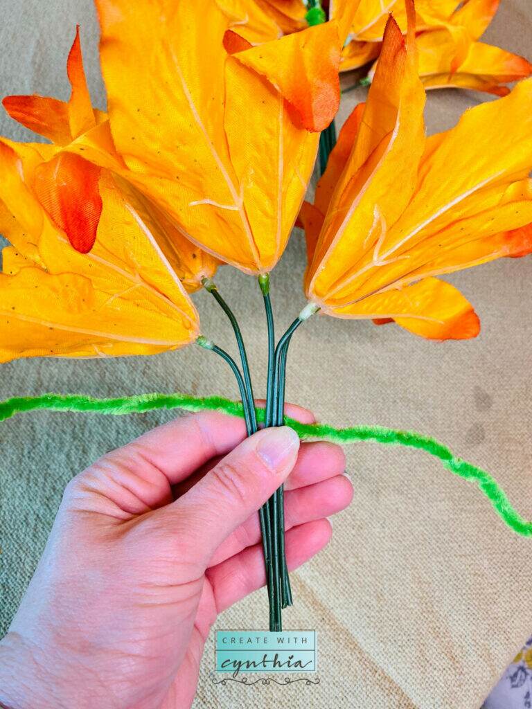 Easy to Make Carrot Wreath on Create With Cynthia!