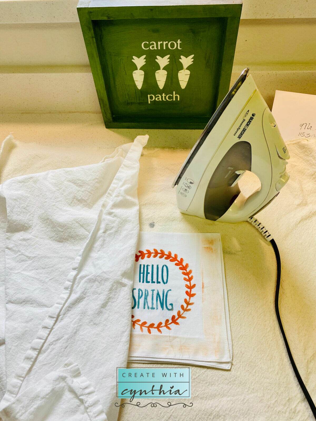 Hanky for your Honey? Handkerchief Craft Gift Idea! | Create With Cynthia