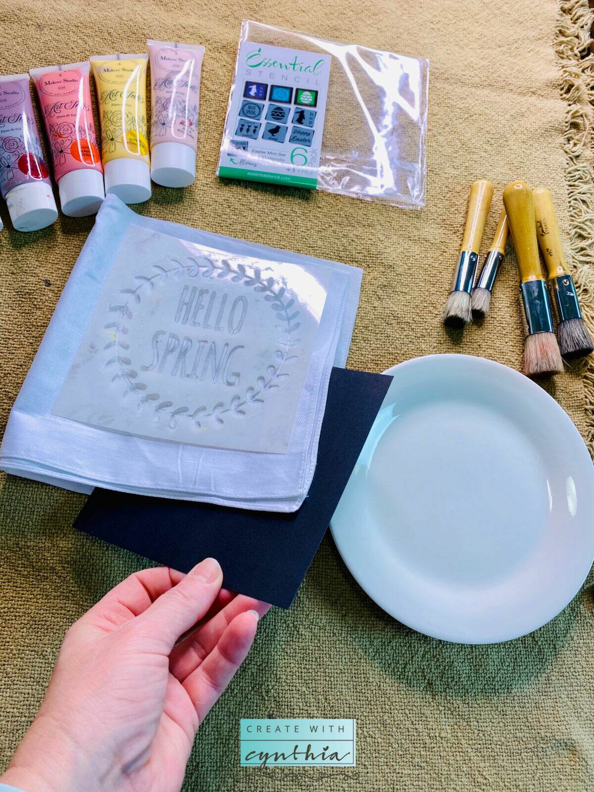 Hanky for your Honey? Handkerchief Craft Gift Idea! | Create With Cynthia