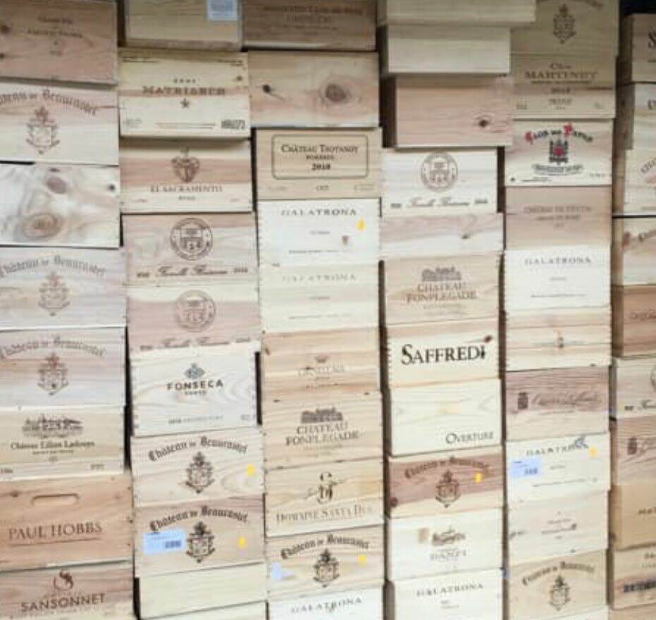 Wine boxes!