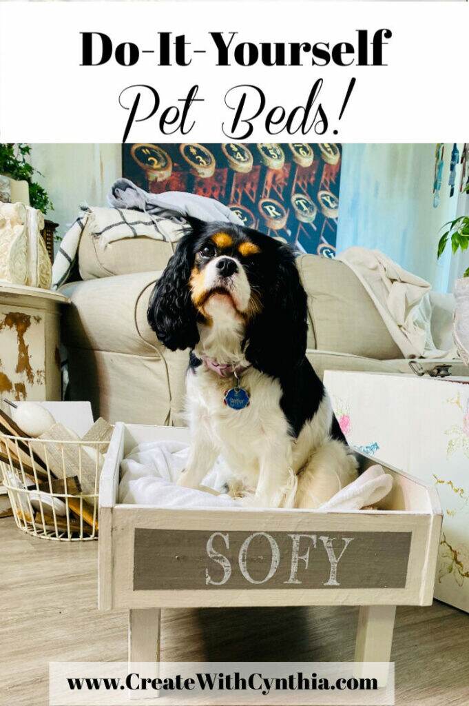 DIY Pet Beds on Create With Cynthia!