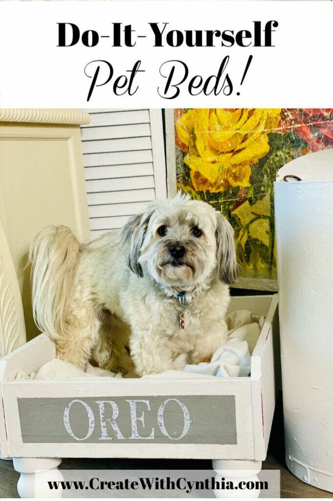 DIY Pet Beds on Create With Cynthia!