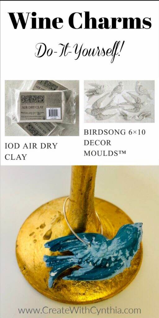 Bird Wine Charms