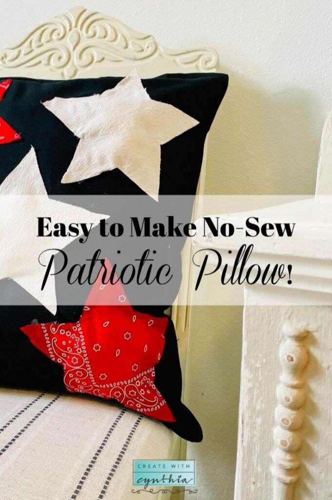 Easy to Make Patriotic Pillow