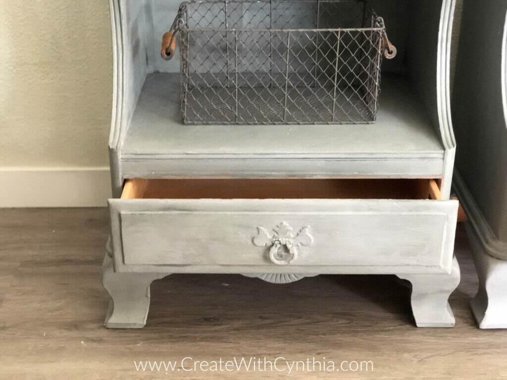 Nightstand furniture makeover