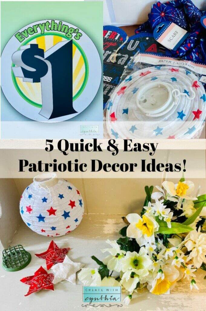 Patriotic Decoration Ideas Pin