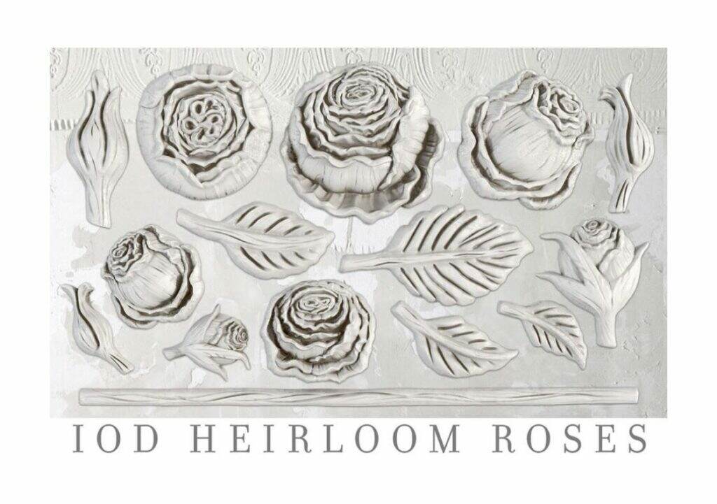 Heirloom Roses Mould on Create With Cynthia