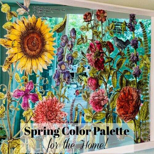 Spring Color Palette for your Home Create With Cynthia