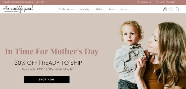 Mother's Day Gift Guide 2021 with Vintage Pearl-2